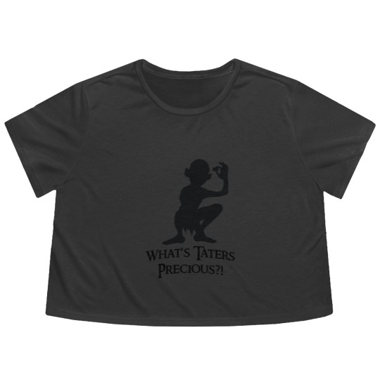 Discover What's Taters Precious! Flowy Cropped Tees