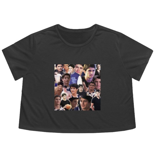 Discover nathan scott collage 2 Flowy Cropped Tees