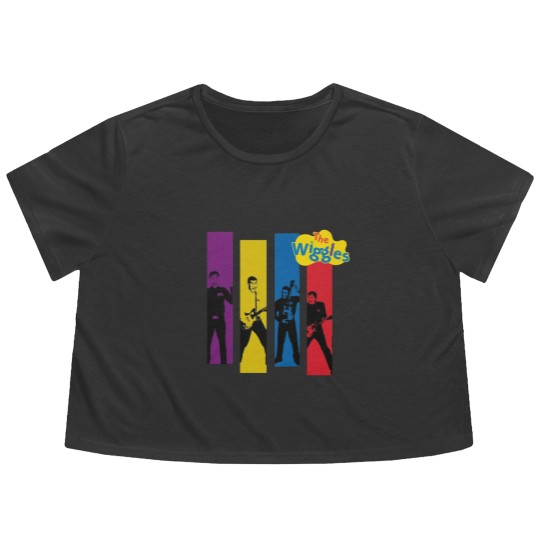 Discover The Wiggles Retro Flowy Cropped Tees