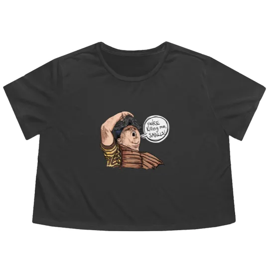Discover The Great Hambino - Killing Me Smalls - Smalls Sandlot - Flowy Cropped Tees