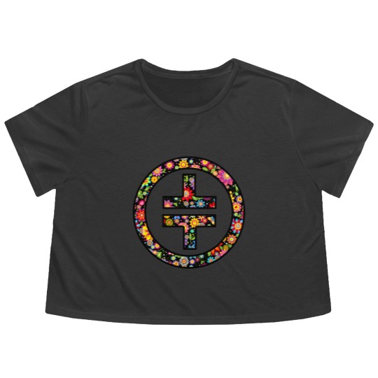 Discover Take That - Flower Symbol     | Essential Flowy Cropped Tees