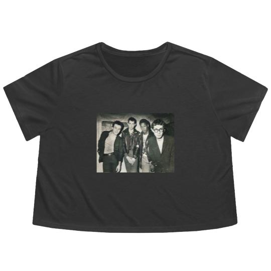 Discover Dead Kennedys Flowy Cropped Tees