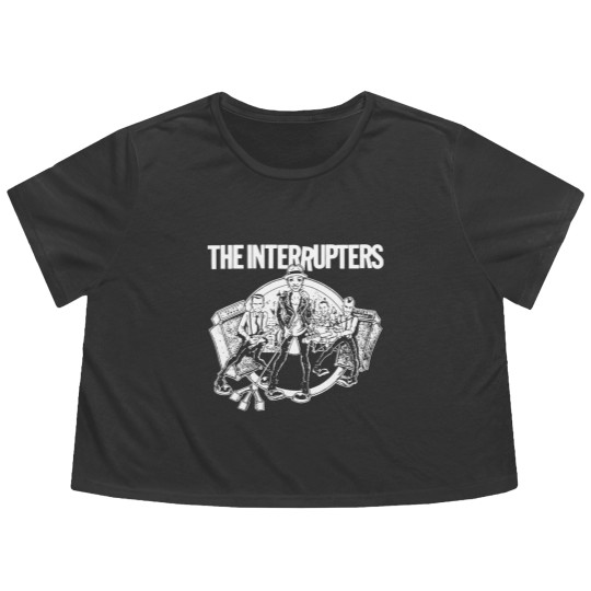 Discover The Interrupters Ska Punk Band Flowy Cropped Tees