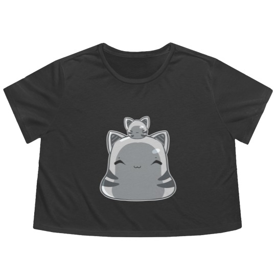 Discover Tabby largo and slime Flowy Cropped Tees