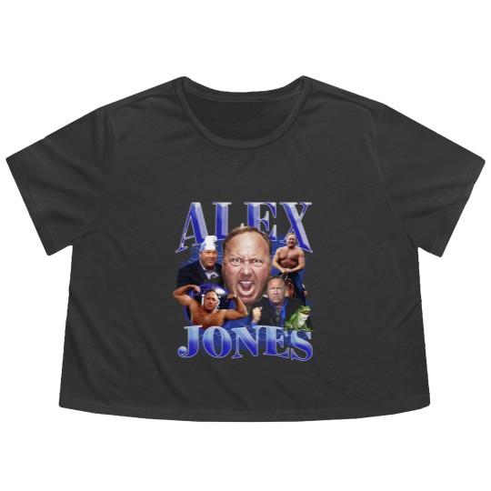 Discover ALEX JONES Flowy Cropped Tees - InfoWars, Gay Frogs, meme. funny  Flowy Cropped Tees