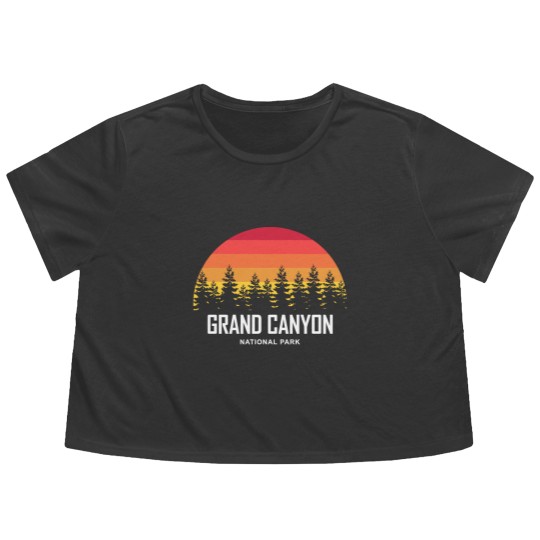 Discover Grand Canyon National Park - Grand Canyon - Flowy Cropped Tees