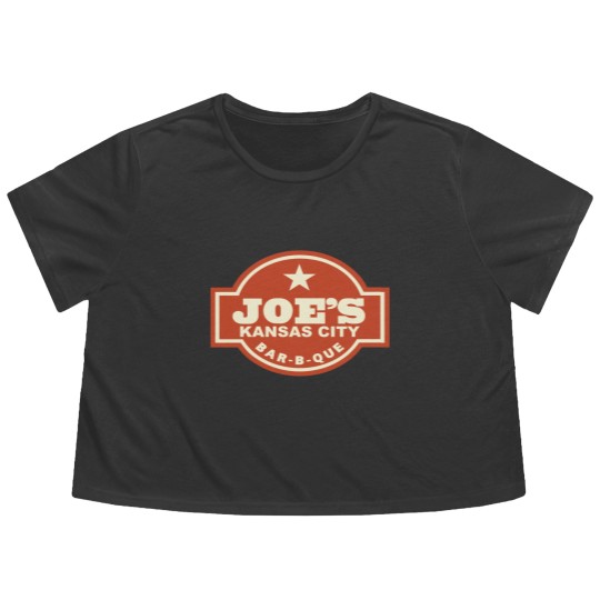 Discover joe city bbq Flowy Cropped Tees