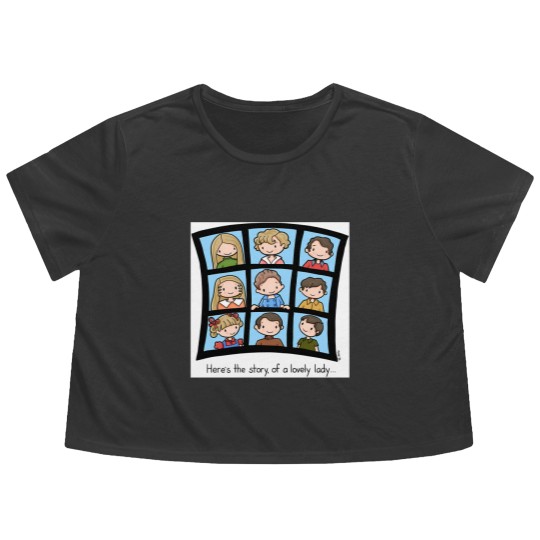 Discover The Brady Bunch Flowy Cropped Tees