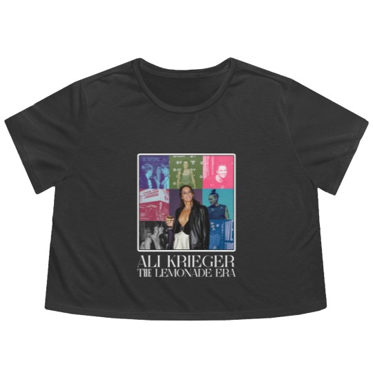 Discover Ali Krieger The Lemonade Era US Women Nation Team USWNT Soccer Flowy Cropped Tees