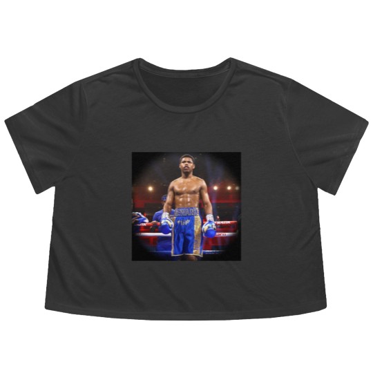 Discover Here comes your Shakur Stevenson, dude  Classic Flowy Cropped Tees