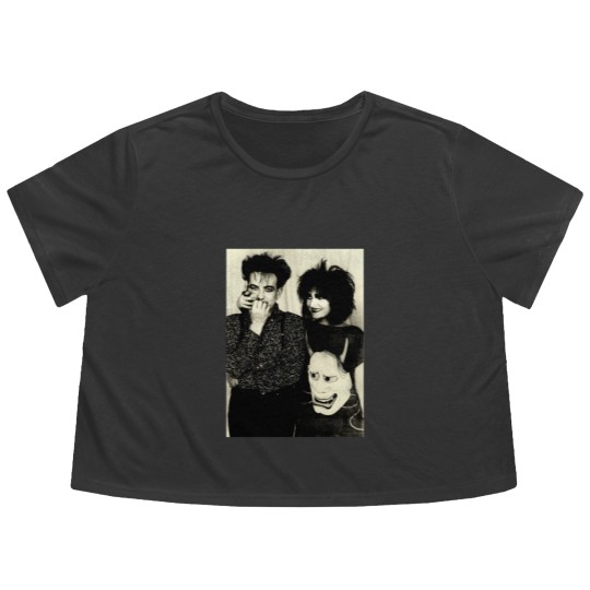 Discover robert smith siouxsie and the banshees Flowy Cropped Tees