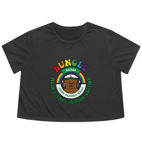 Discover Bungle reads… Mein Kampf Junior Edition - Parody Design - Flowy Cropped Tees