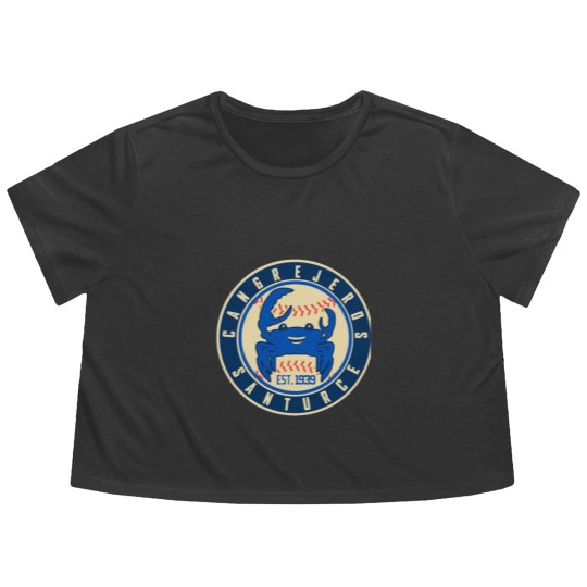 Discover Cangrejeros de Santurce Flowy Cropped Tees