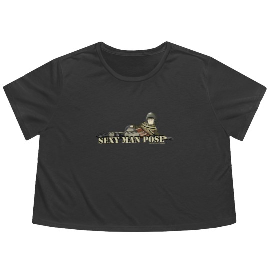 Discover Sexy Man Pose Hank & Jed Flowy Cropped Tees