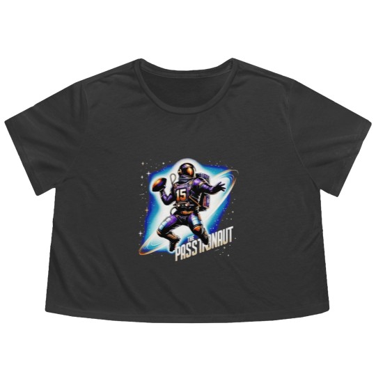 Discover Josh Dobbs The Passtronaut Flowy Cropped Tees, Retro Minnesota Players Football Josh Dobbs Inspired
