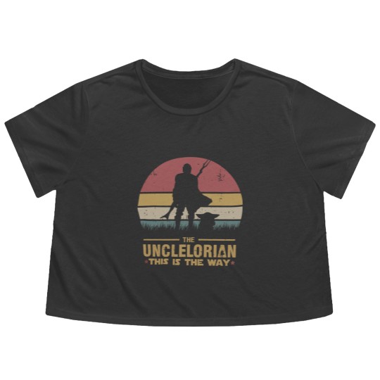 Discover Unclelorian Flowy Cropped Tees, Uncle Flowy Cropped Tees, Husband Gift, Father's Day Gift