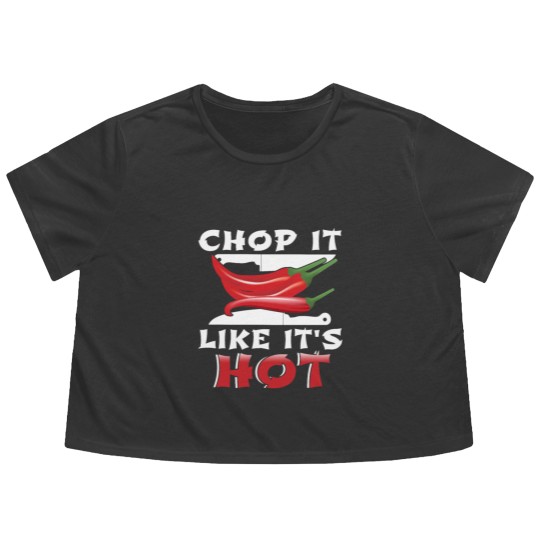 Discover Culinary Chef Cooking Kitchen Gift Flowy Cropped Tees