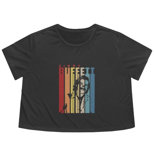 Discover Jimmy Buffett Flowy Cropped Tees, RIP Jimmy Buffett,Jimmy Buffett Fan Gift