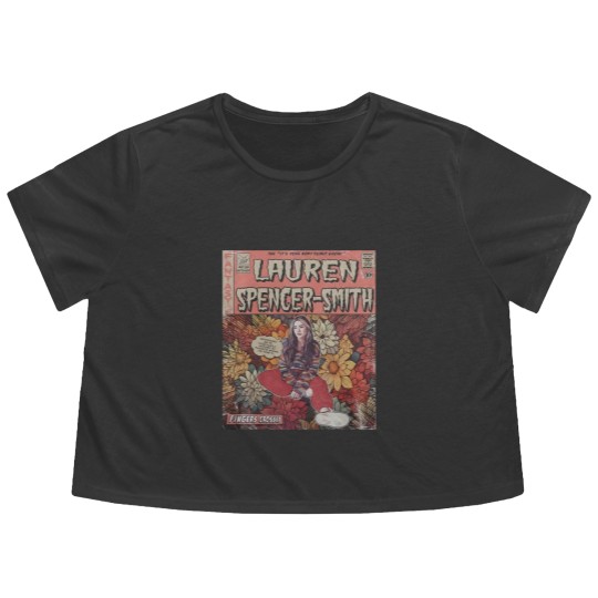 Discover Lauren Spencer-Smith Comic Flowy Cropped Tees, 90S Vintage Merch Art It'S Your Body Album