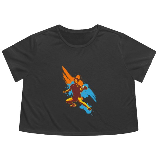 Discover Championships are Won at Practice Play Ping Pong Flowy Cropped Tees