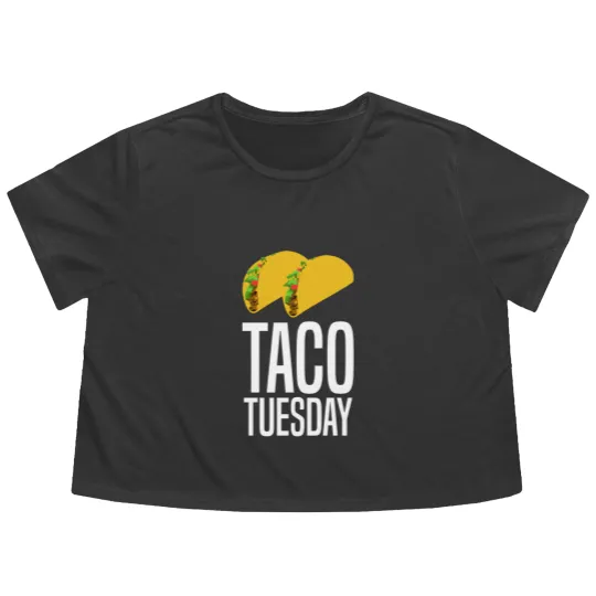 Discover Taco Tuesday Flowy Cropped Tees Flowy Cropped Tees Flowy Cropped Tees