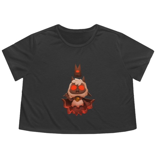 Discover Cult Of The Lamb Flowy Cropped Tees