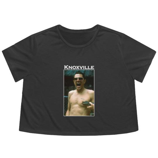Discover Johnny Knoxville Jackass Movie Flowy Cropped Tees