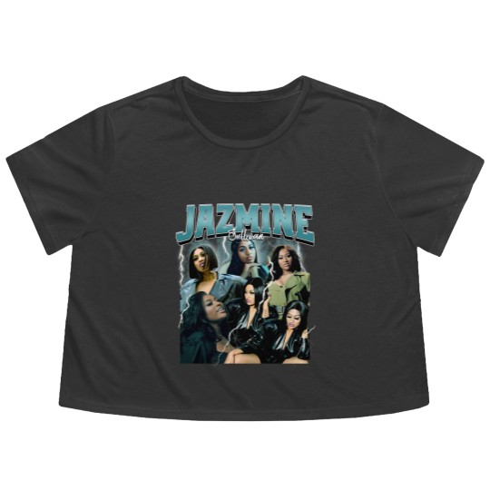Discover Jazmine sullivan Flowy Cropped Tees, Jazmine sullivan Homage Flowy Cropped Tees
