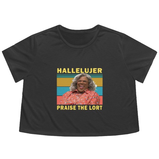 Discover Madea Hallelujer Praise The Lort Vintage Flowy Cropped Tees