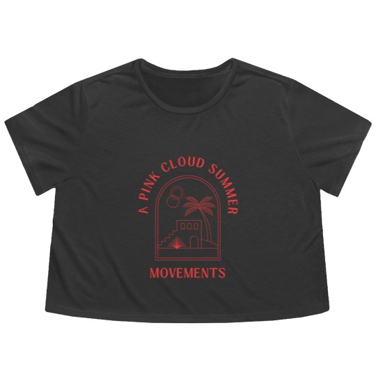 Discover Movements Band - A pink cloud summer | Active Flowy Cropped Tees