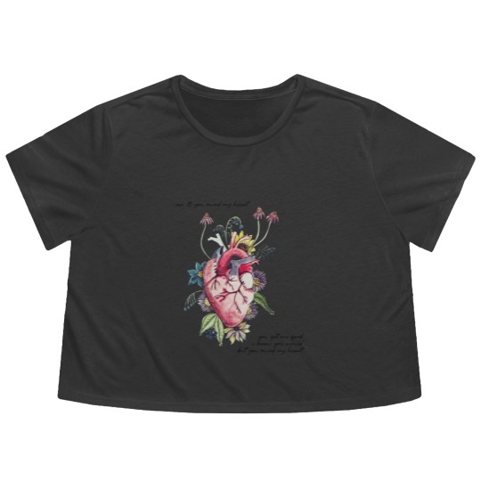 Discover Phoebe Bridgers Flowy Cropped Tees - You Missed My Heart - Stranger in the Alps