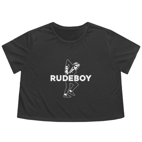 Discover Rudeboy ska music rude boy Flowy Cropped Tees