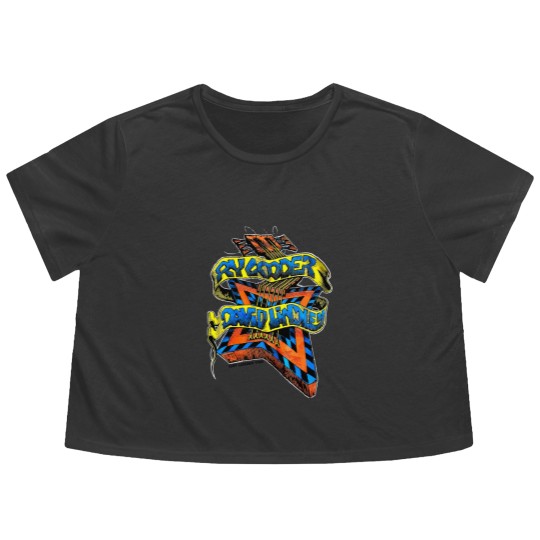 Discover Ry Cooder Flowy Cropped Tees, Vintage Ry Cooder 1990 Tour