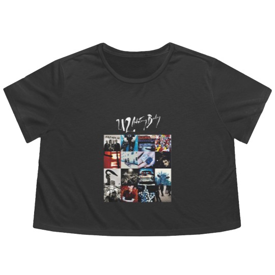 Discover U2 Achtung Baby Flowy Cropped Tees Flowy Cropped Tees Fan Gift Tour 2023 Classic