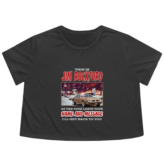 Discover The Rockford Files Flowy Cropped Tees
