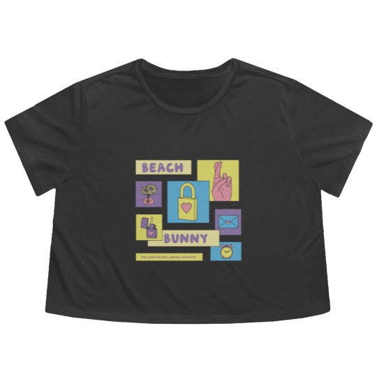Discover beach bunny merch Flowy Cropped Tees
