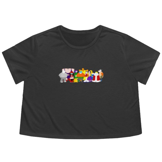Discover Homestar Runner   Faimly art Chibi Flowy Cropped Tees