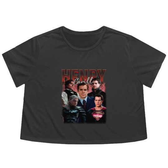 Discover HENRY CAVILL Vintage Flowy Cropped Tees, Henry Cavill Homage Flowy Cropped Tees, Henry Cavill Fan