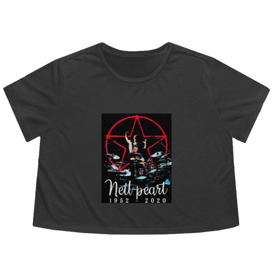 Discover Neil Peart Rush 1952 Flowy Cropped Tees