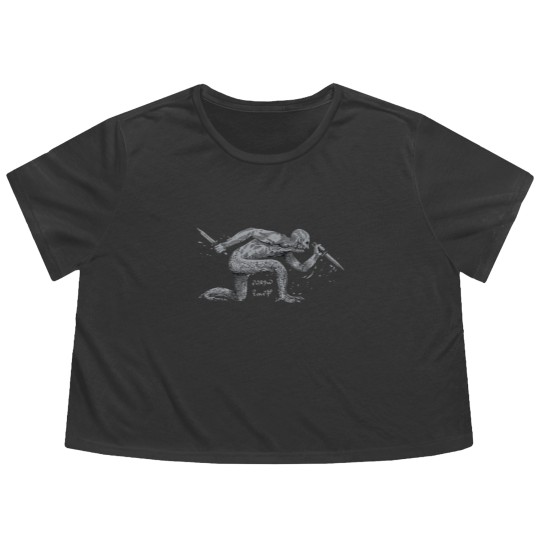 Discover Hunt Showdown Gator Legs Trait Flowy Cropped Tees