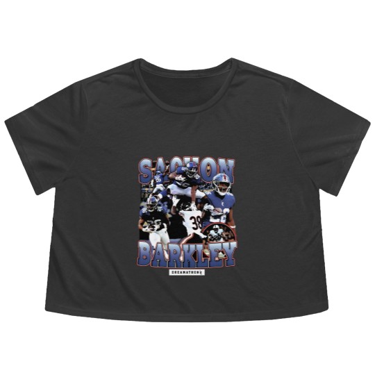 Discover Sterling Shepard Saquon Barkley Flowy Cropped Tees, Saquon Barkley Dreams Flowy Cropped Tees