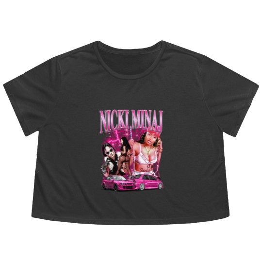 Discover Nicki Minaj Barbie World Comic Flowy Cropped Tees, 90S Vintage Merch Ice Spice Flowy Cropped Tees