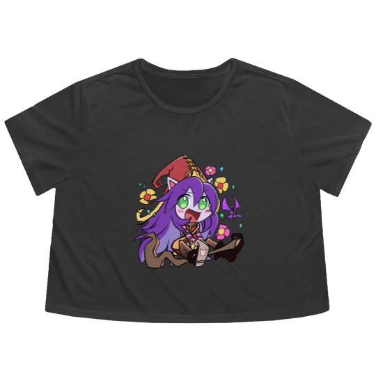 Discover League of Legends Lulu Flowy Cropped Tees. Lulu's Magical Menagerie Flowy Cropped Tees. League of legends Flowy Cropped Tees