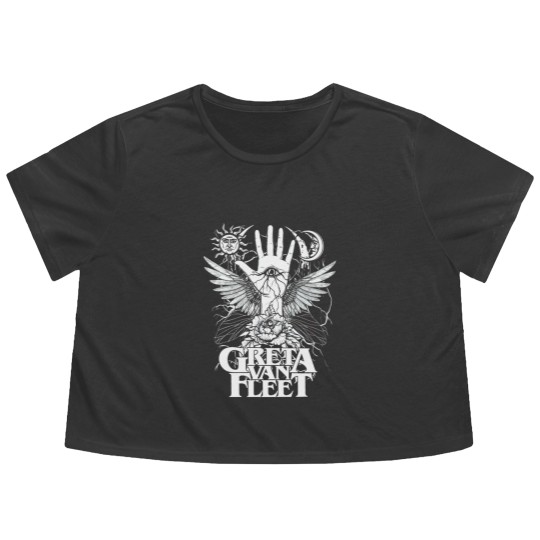 Discover Greta Van Fleet Flowy Cropped Tees, Greta Van Fleet Flowy Cropped Tees, Dream In Gold Tour 2022