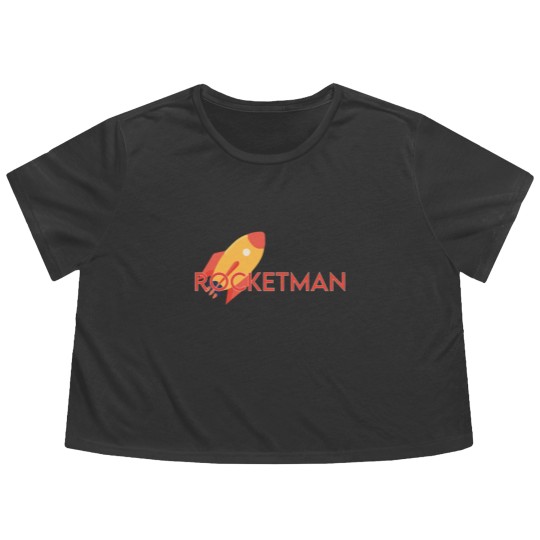 Discover Rocketman Flowy Cropped Tees