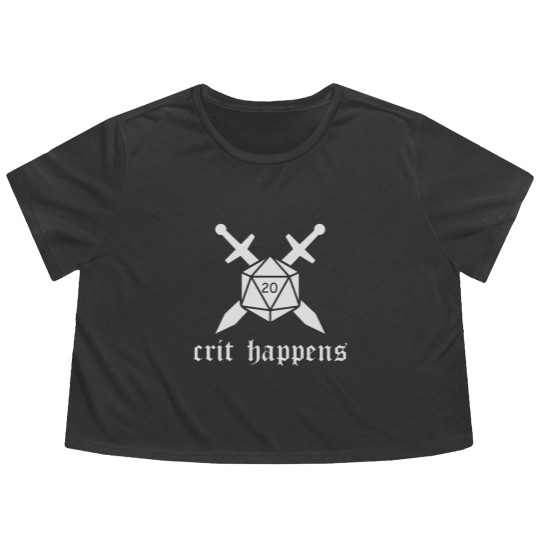 Discover Dungeons and Dragons Dungeon Master Flowy Cropped Tees