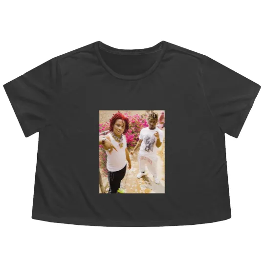 Discover Friends Flowy Cropped Tees