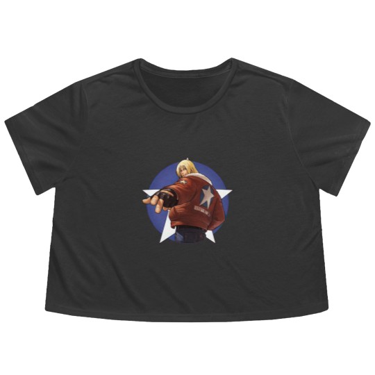 Discover Eternal Hero - Terry Bogard - Flowy Cropped Tees