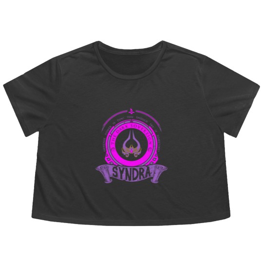 Discover SYNDRA -  - League Of Legends - Flowy Cropped Tees