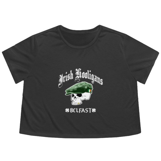 Discover Irish Hooligans Belfast Flowy Cropped Tees